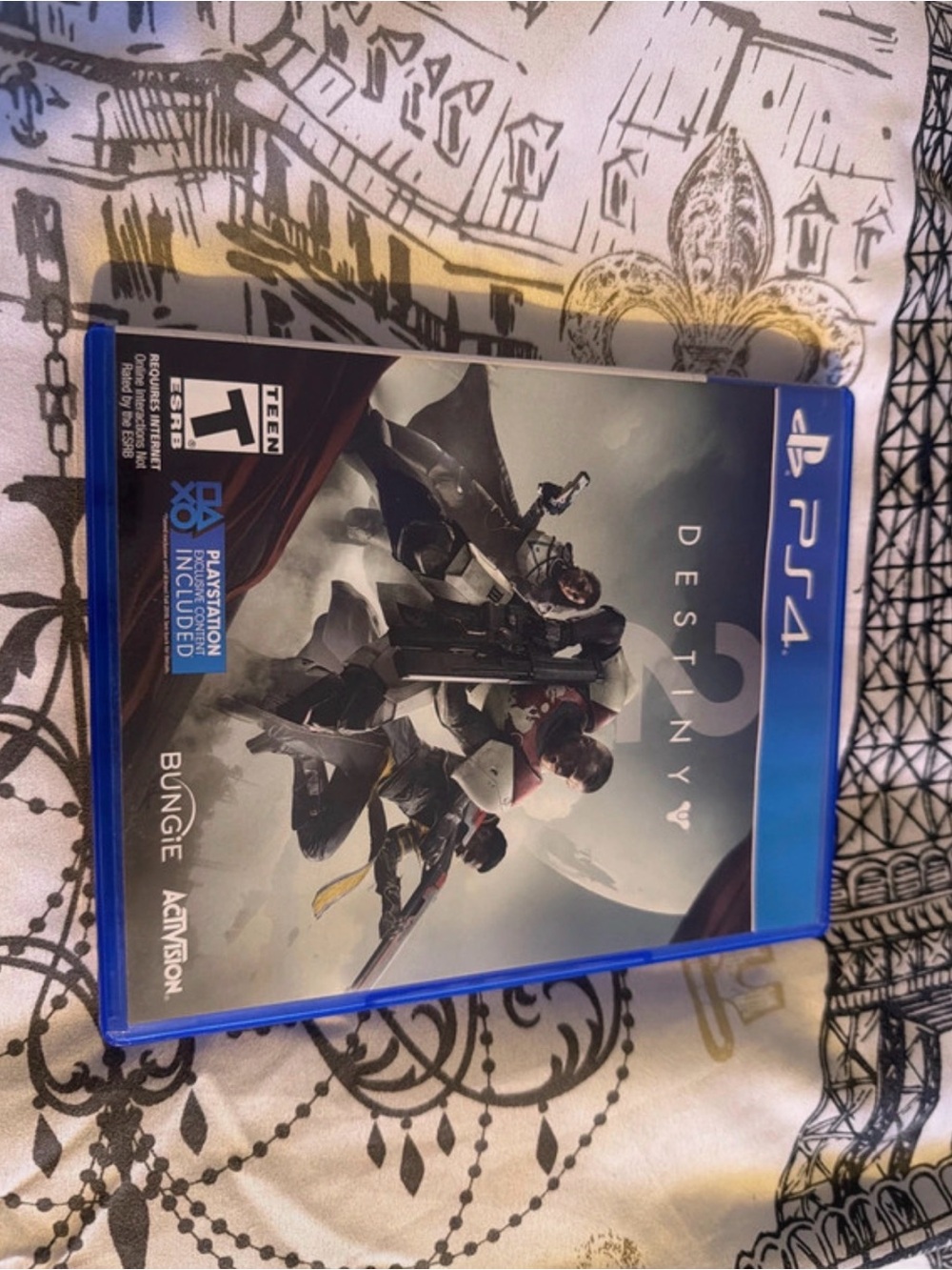Destiny 2 (PS4) Video Game - Blue Case